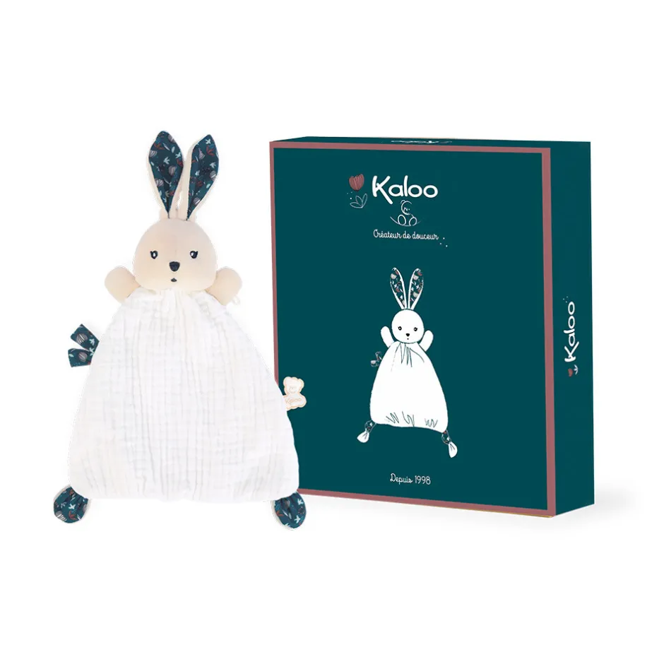 Doudou lapin Blanc Nature<Kaloo Discount