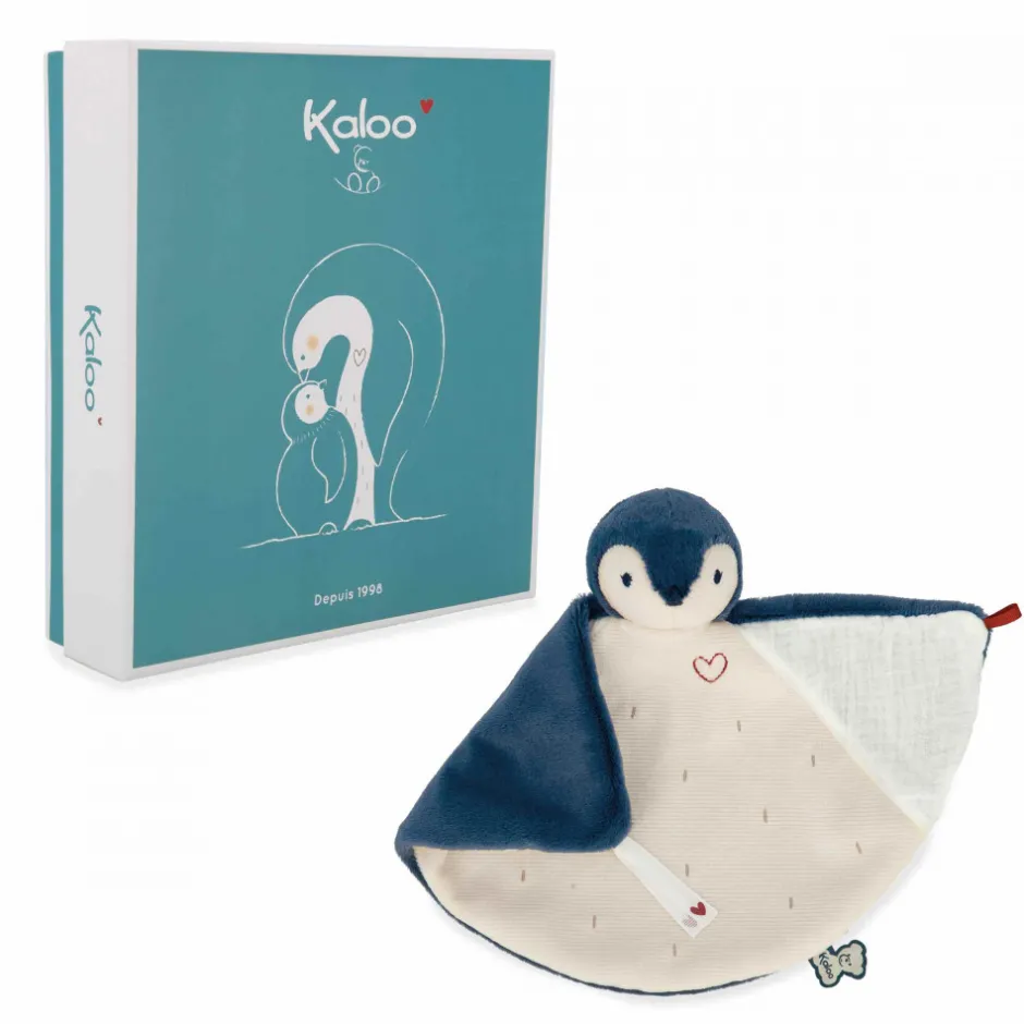 Doudou manchot Bleu<Kaloo Outlet