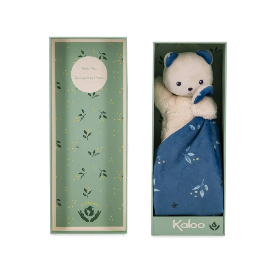 Doudou ours Carré douceur Noctambule<Kaloo Clearance