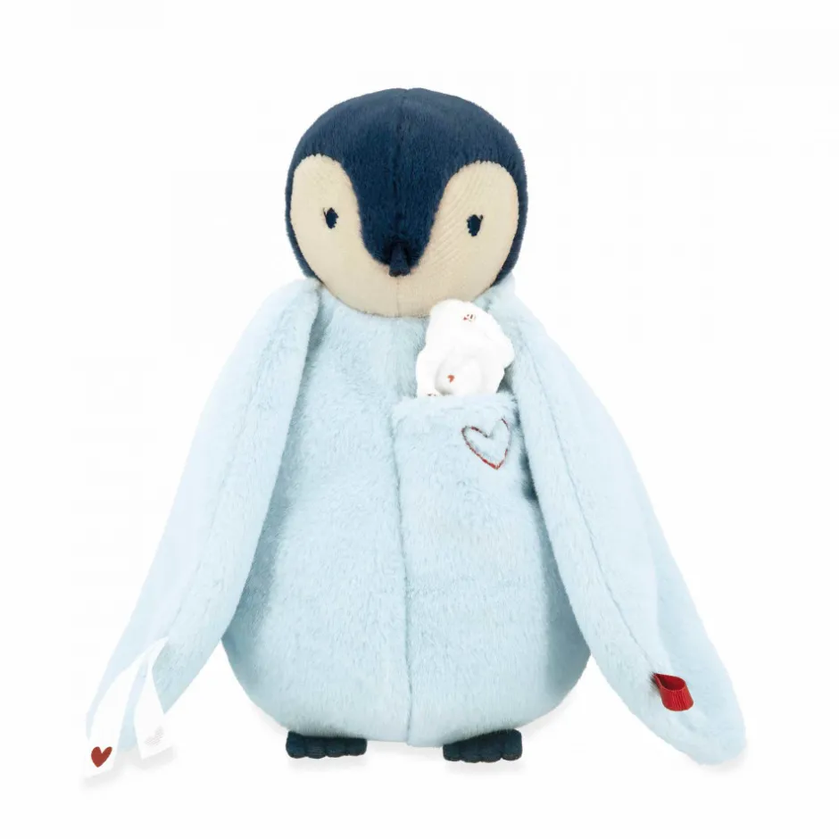 Peluche à bisous manchot Bleu<Kaloo Clearance