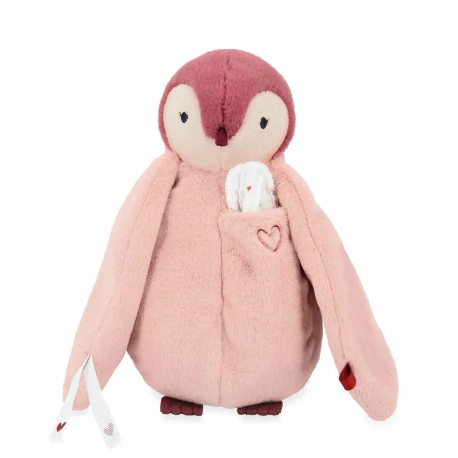 Peluche à bisous manchot Rose<Kaloo Outlet