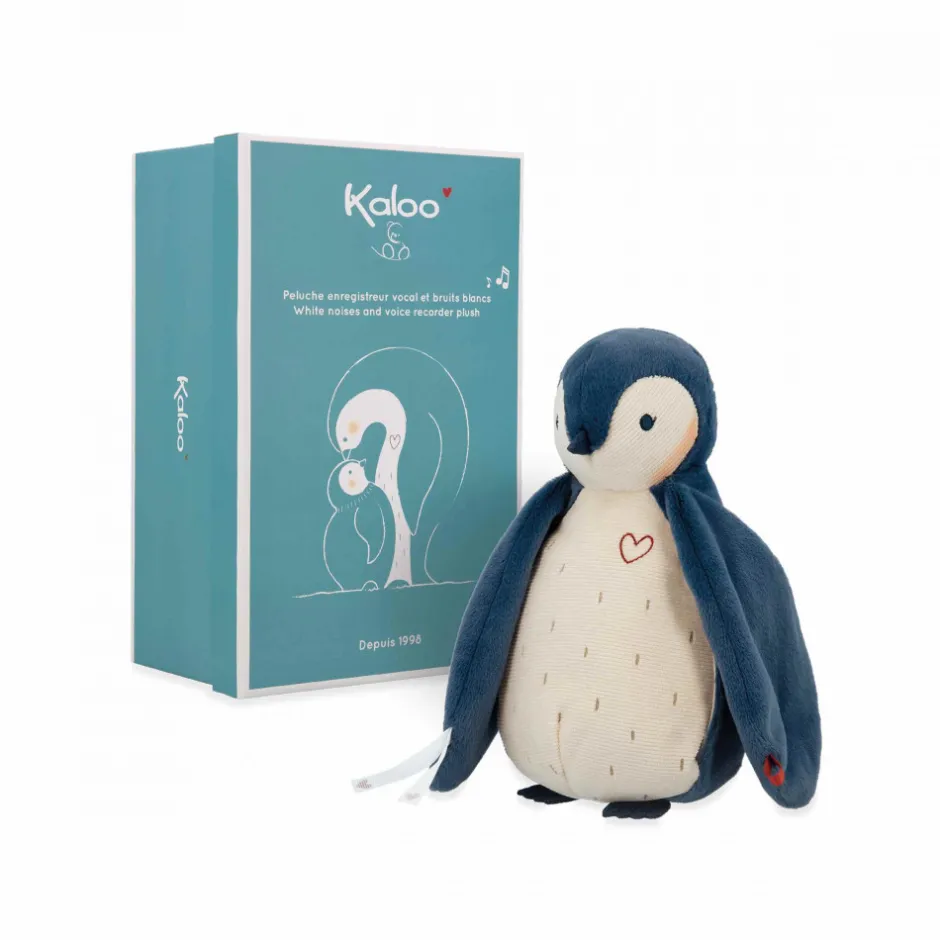 Peluche à bruits blancs manchot Bleu<Kaloo Clearance