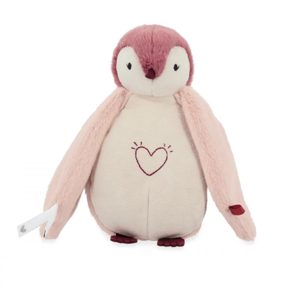 Peluche veilleuse manchot Rose<Kaloo Sale