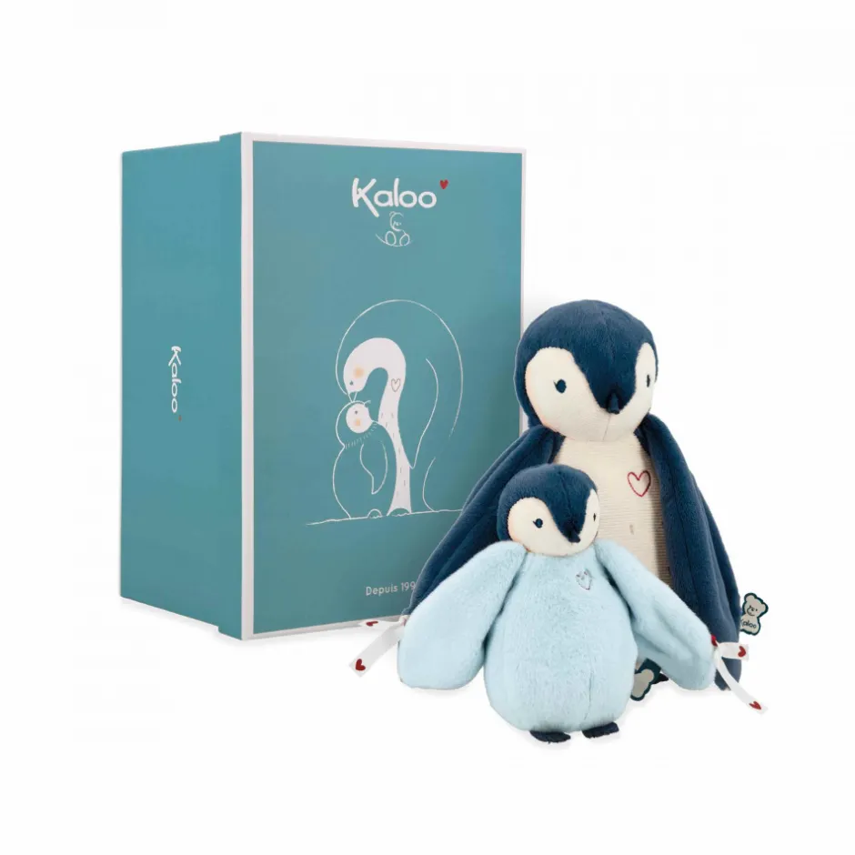 Peluches manchots câlins Bleus<Kaloo Best